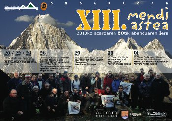XII. Mendi asteko kartela